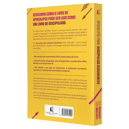 Apocalipse Para Discípulos Dissidentes | Scot McKnight e Cody Matchett