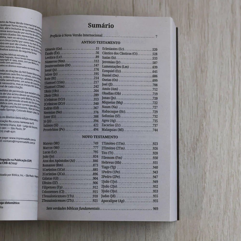 Bíblia Sagrada Jesus Cristo | NVI | Capa Brochura Marrom