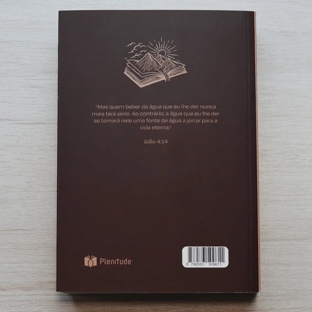 Bíblia Sagrada Jesus Cristo | NVI | Capa Brochura Marrom