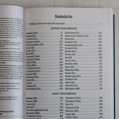 Bíblia Sagrada Leão Coroado | NVI | Capa Brochura