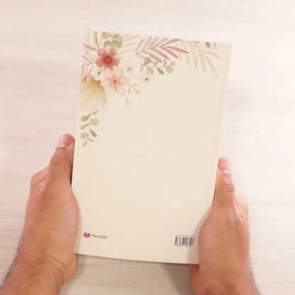Bíblia Sagrada Floral Rosê | NVI | Letra Normal | Capa Brochura