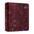 Biblia Mulheres  Viviane Martinello  NVT  Espaco Para Anotacoes  Capa Luxo Vinho Floral