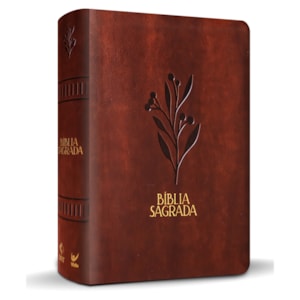 Biblia Mulheres | Viviane Martinello | NVT | Espaco Para Anotacoes | Capa Luxo Oliveira Marrom