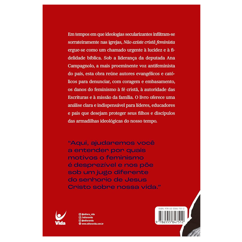 Não Existe Cristã Feminista | Ana Campagnolo