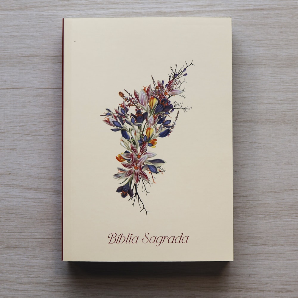 Bíblia Sagrada Orquídeas | NAA | Letra Normal | Capa Ilustrada