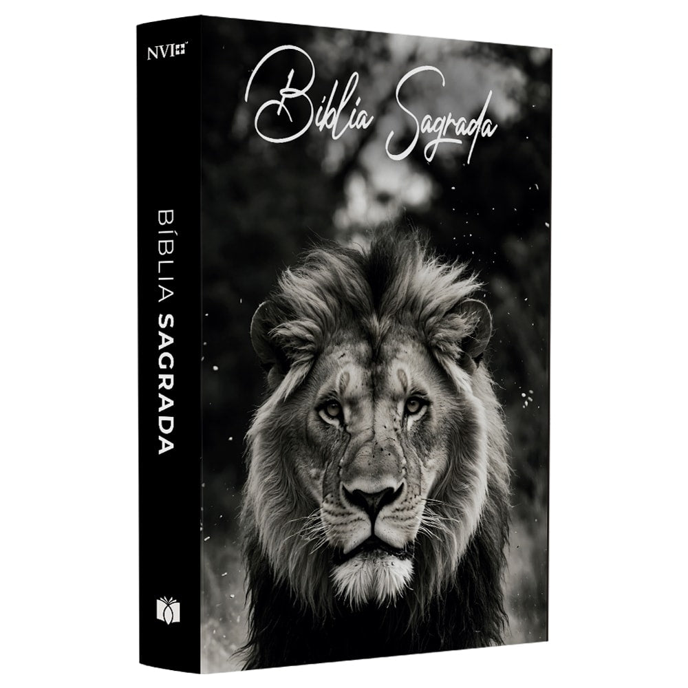 Bíblia Sagrada Leão | NVI | Capa Brochura