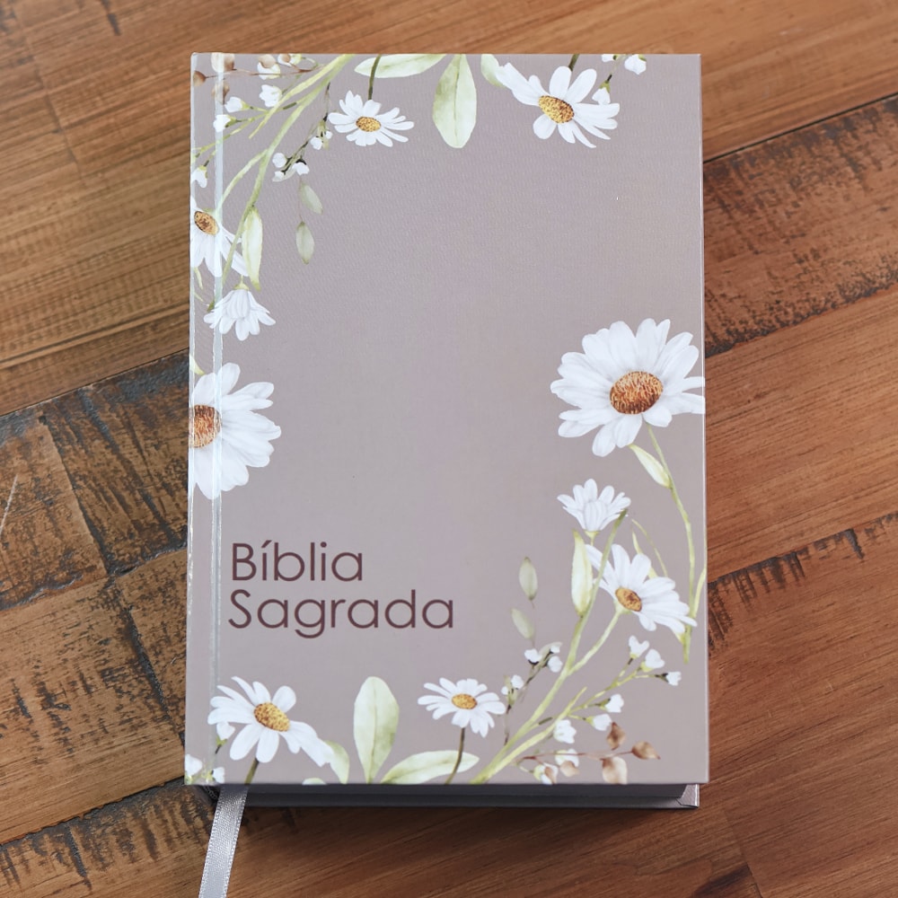 Bíblia Sagrada Flores | NVI | Capa Dura