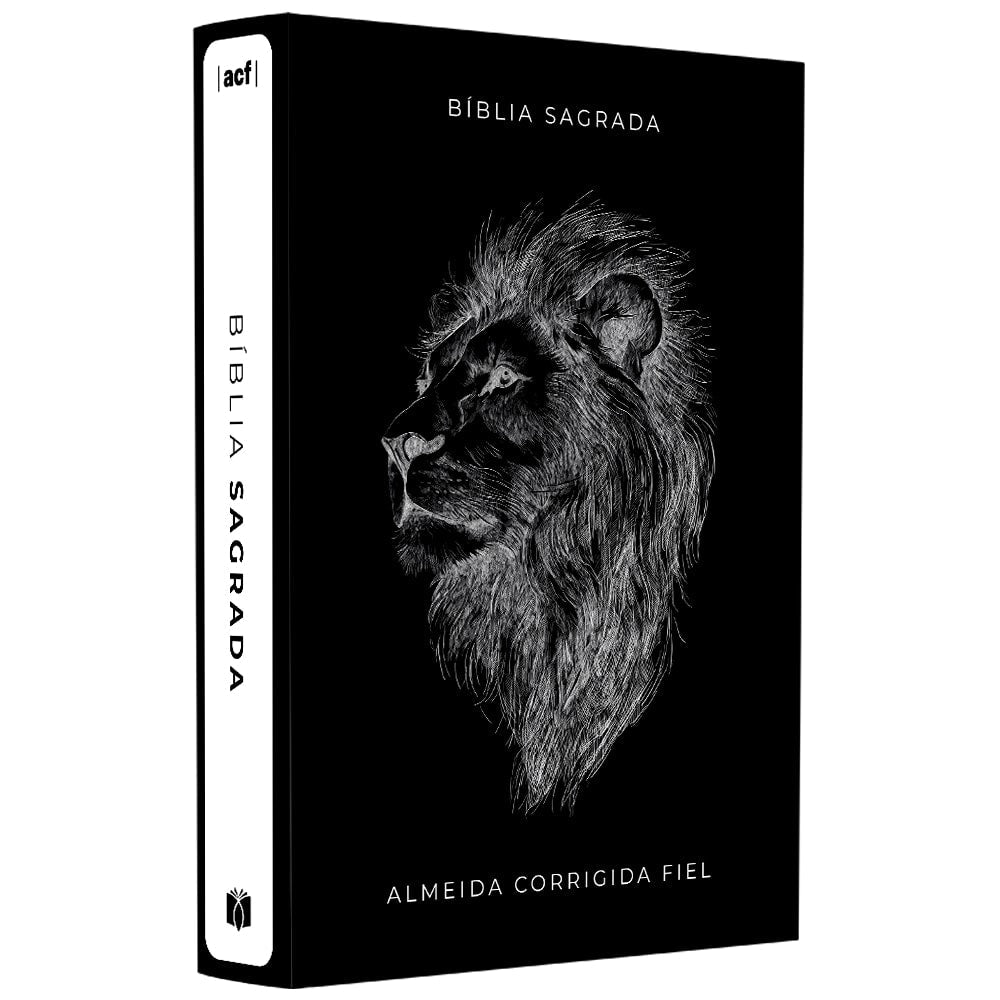 Bíblia Sagrada Leão | ACF | Letra Normal | Capa Brochura