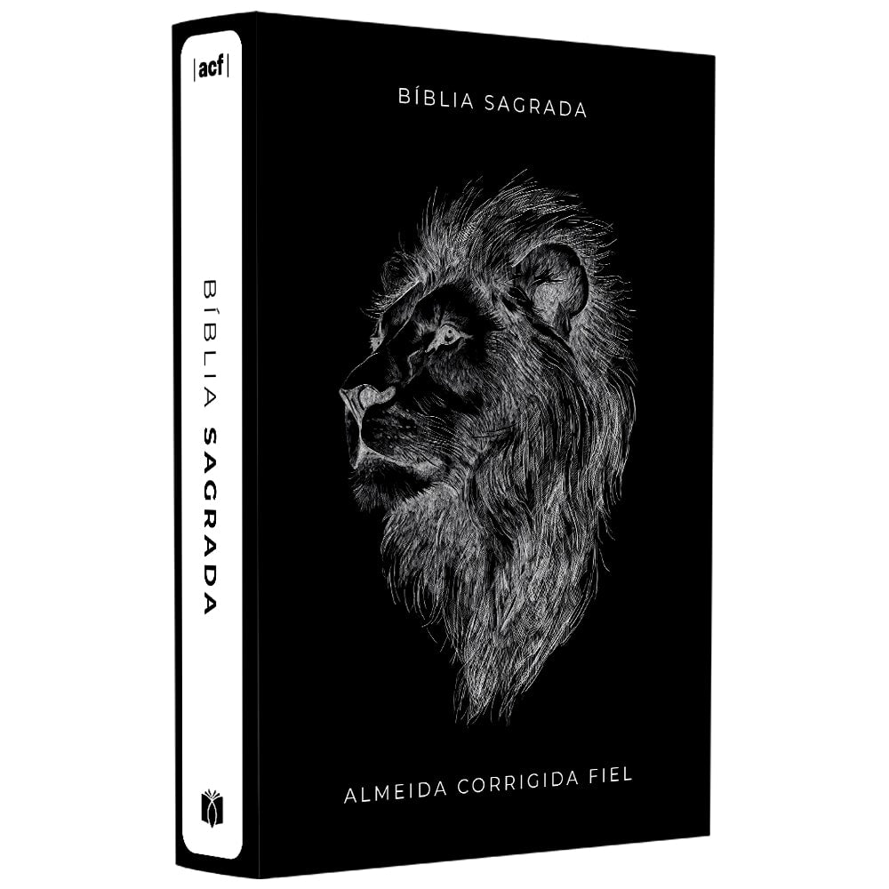 Bíblia Sagrada Leão | ACF | Letra Normal | Capa Brochura