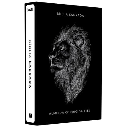 Bíblia Sagrada Leão | ACF | Letra Normal | Capa Brochura