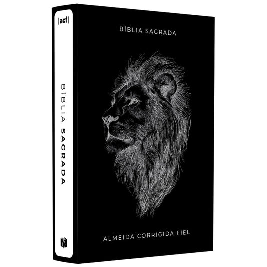 Bíblia Sagrada Leão | ACF | Letra Normal | Capa Brochura