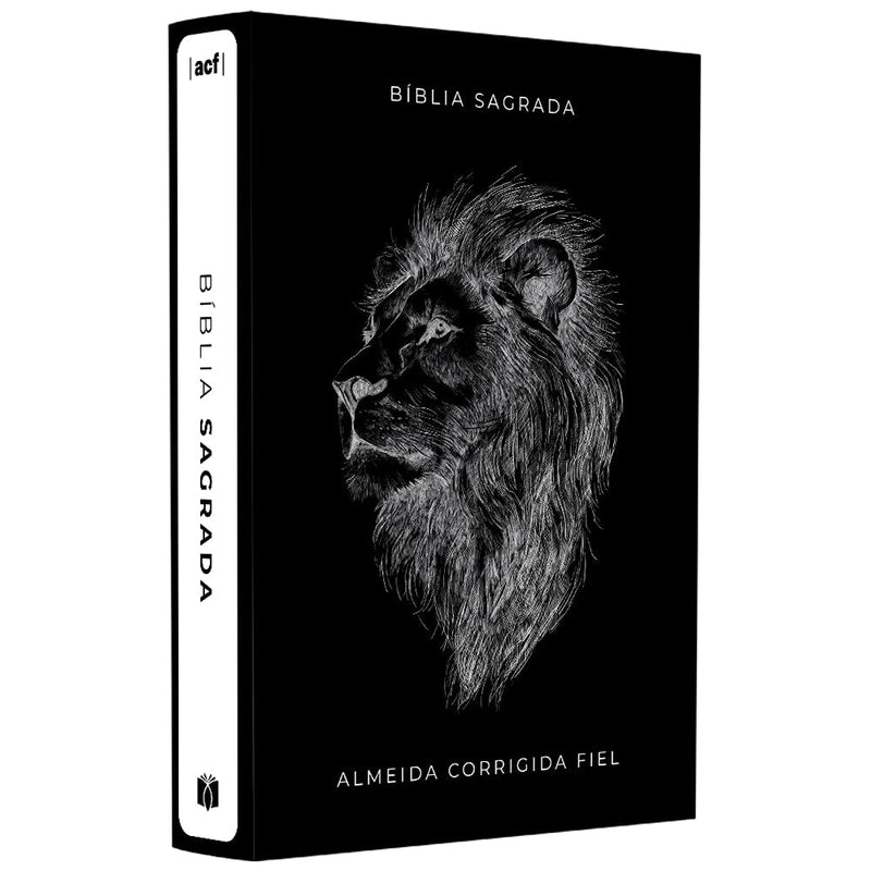 Bíblia Sagrada Leão | ACF | Letra Normal | Capa Brochura