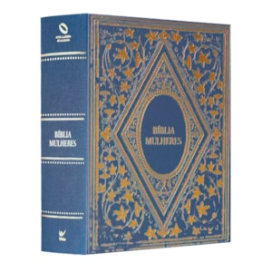 Biblia Mulheres | Viviane Martinello | NAA | Espaco Para Anotacoes | Capa Dura Vintage Azul