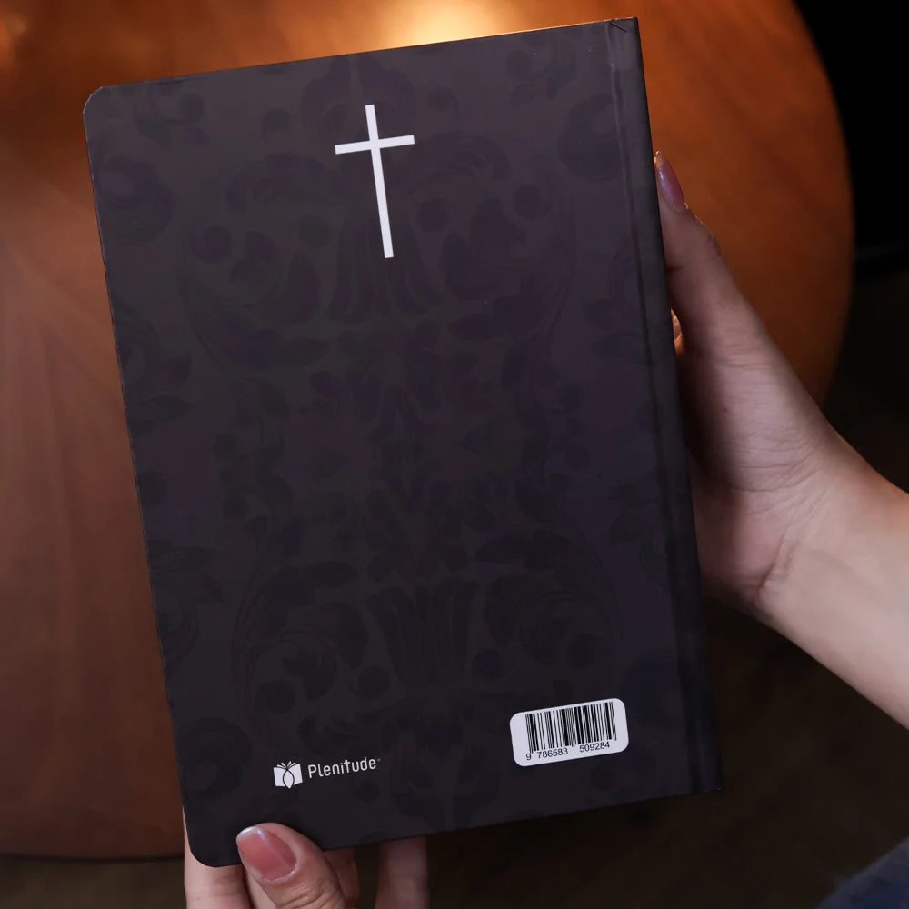 Bíblia Sagrada Arabesco e Cruz | KJA | Letra Maior| Capa Dura