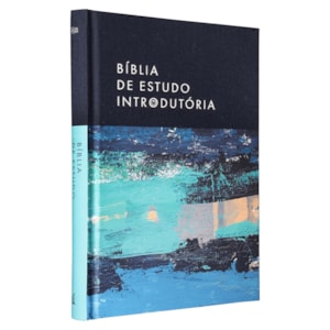 Biblia de Estudo Inrodutoria  NVI  Leitura Perfeita  Capa Dura com Tecido