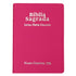 Bíblia Sagrada C/ Zíper | ARC | Letra Hipergigante | Capa Luxo Pink | Harpa Celestial 774