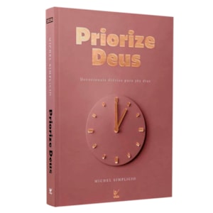 Devocional Priorize Deus 2026  Mocha  Michel Simplicio