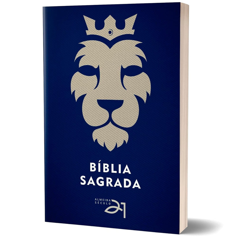 Bíblia Sagrada Leão | A21 | Letra Média| C/ Referências Cruzadas | Capa Brochura