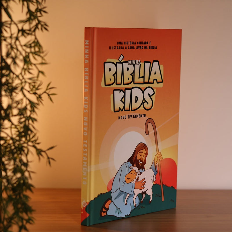 Minha Bíblia Kids | Novo Testamento | Capa Dura