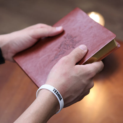 Pulseira de Silicone Branca | Yeshua