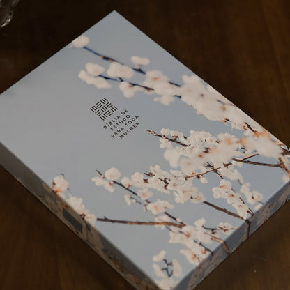 Biblia de Estudo Para Toda Mulher  NVT  Capa Azul