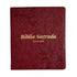 Biblia Sagrada Jardim da Graca  Leia e Anote  NVI  Capa Luxo Vinho