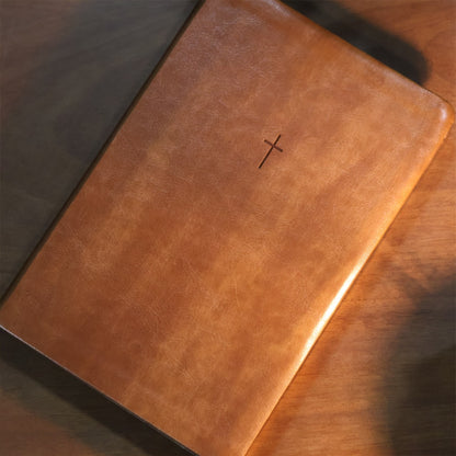 Biblia Sagrada  NAA  Letra Grande  Marrom