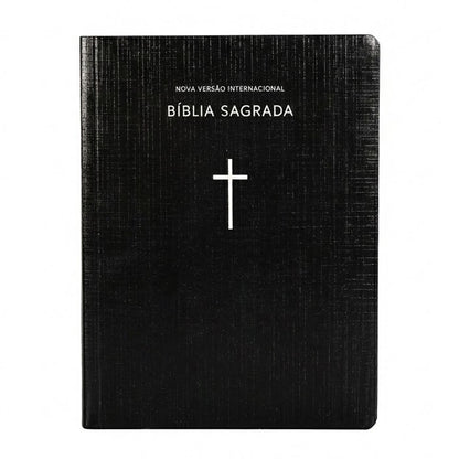 Bíblia Sagrada | NVI | Capa Brochura Cruz Preta