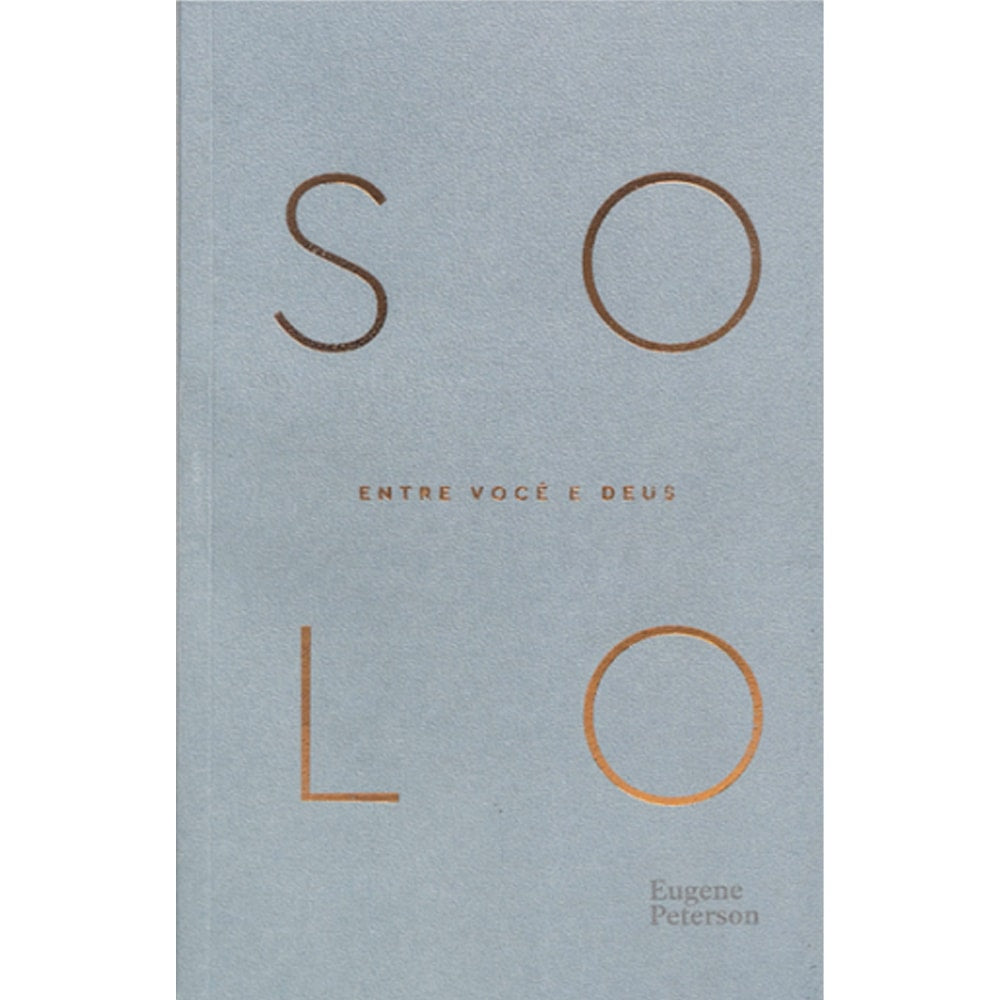 Devocional Solo | Eugene Peterson | Capa Brochura