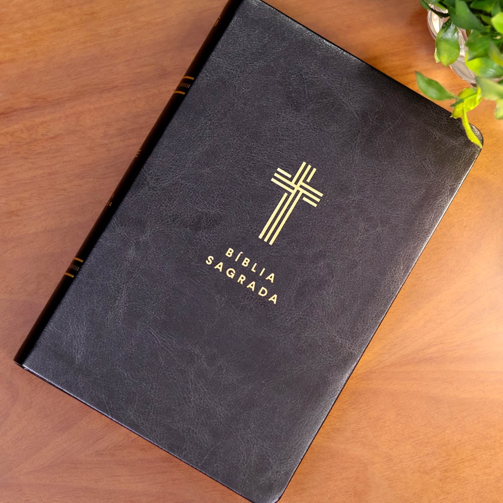 Bíblia Sagrada | NVI | Letra Gigante | Preta Com Índice