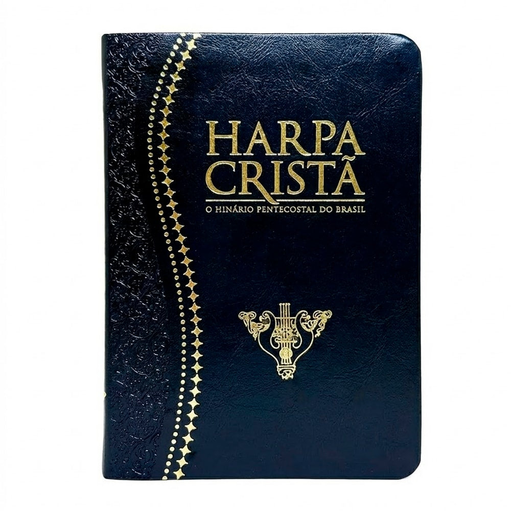 Harpa Cristã | Grande | Luxo Preta