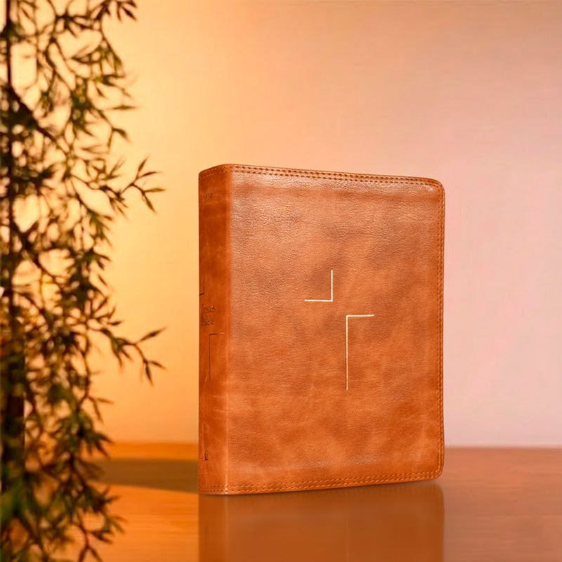 Jesus Bible | NVI | Espaço Para Anotações | Leitura Perfeita | Couro-Soft Marrom