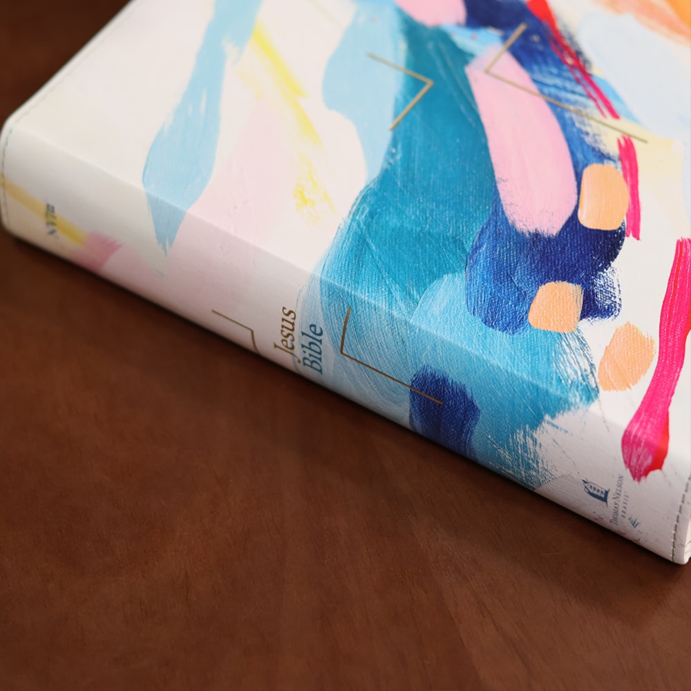 Jesus Bible | NVI | Espaço Para Anotações | Leitura Perfeita | Couro-Soft Multicor