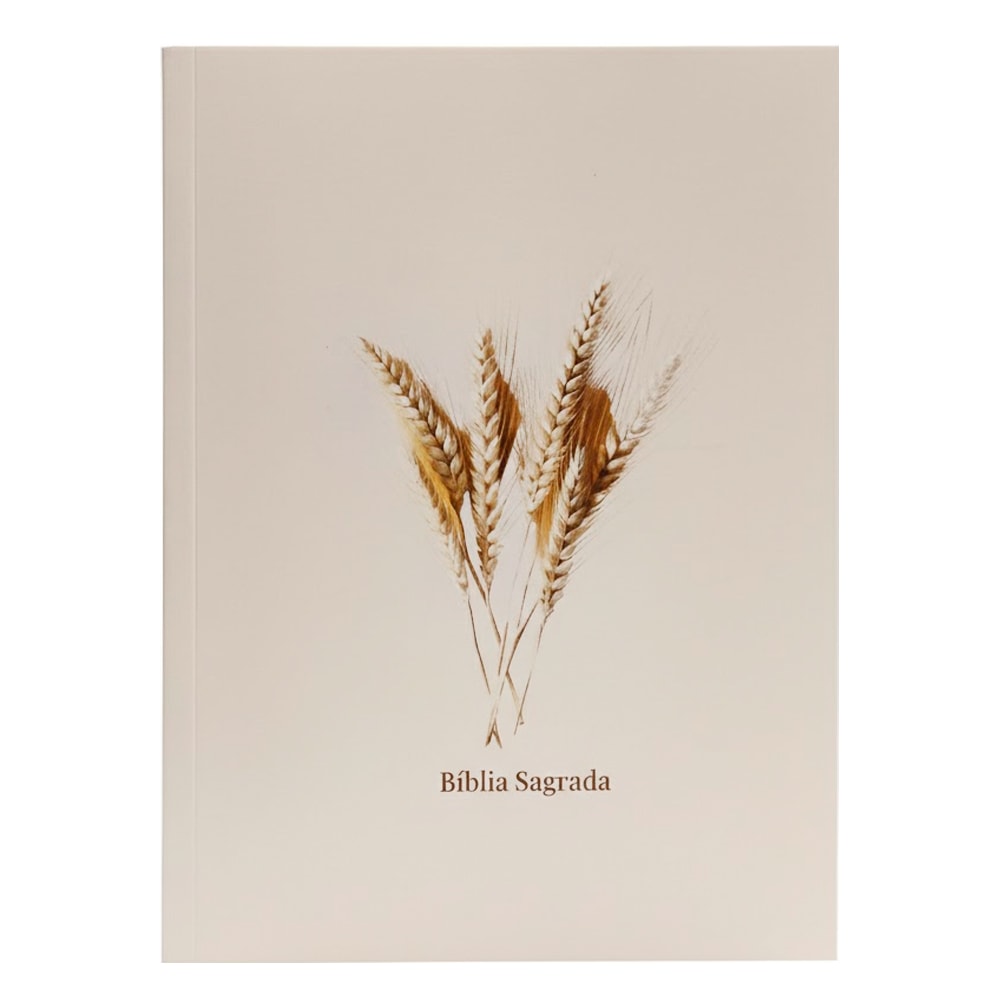 Bíblia Sagrada Trigo | NVA | Capa Brochura