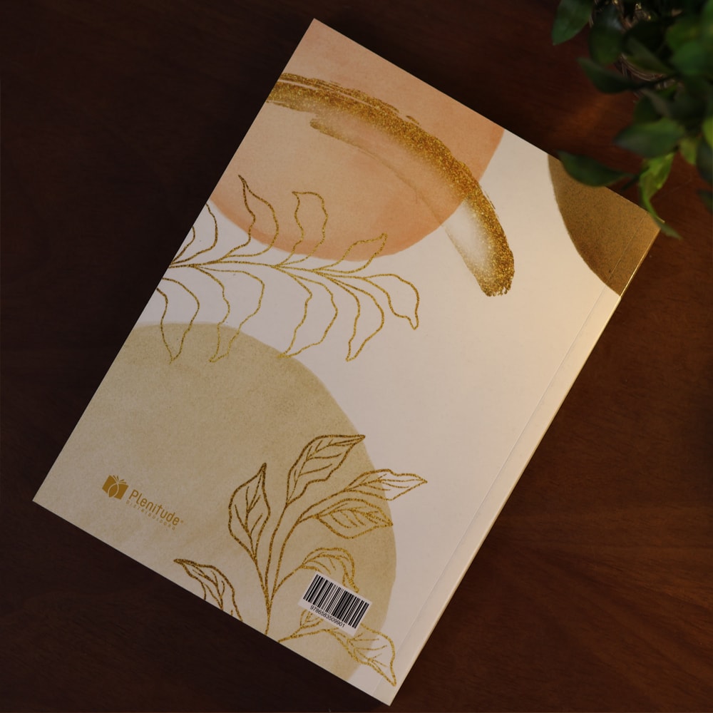 Bíblia Sagrada Brush e Folhas | NVA | Capa Brochura
