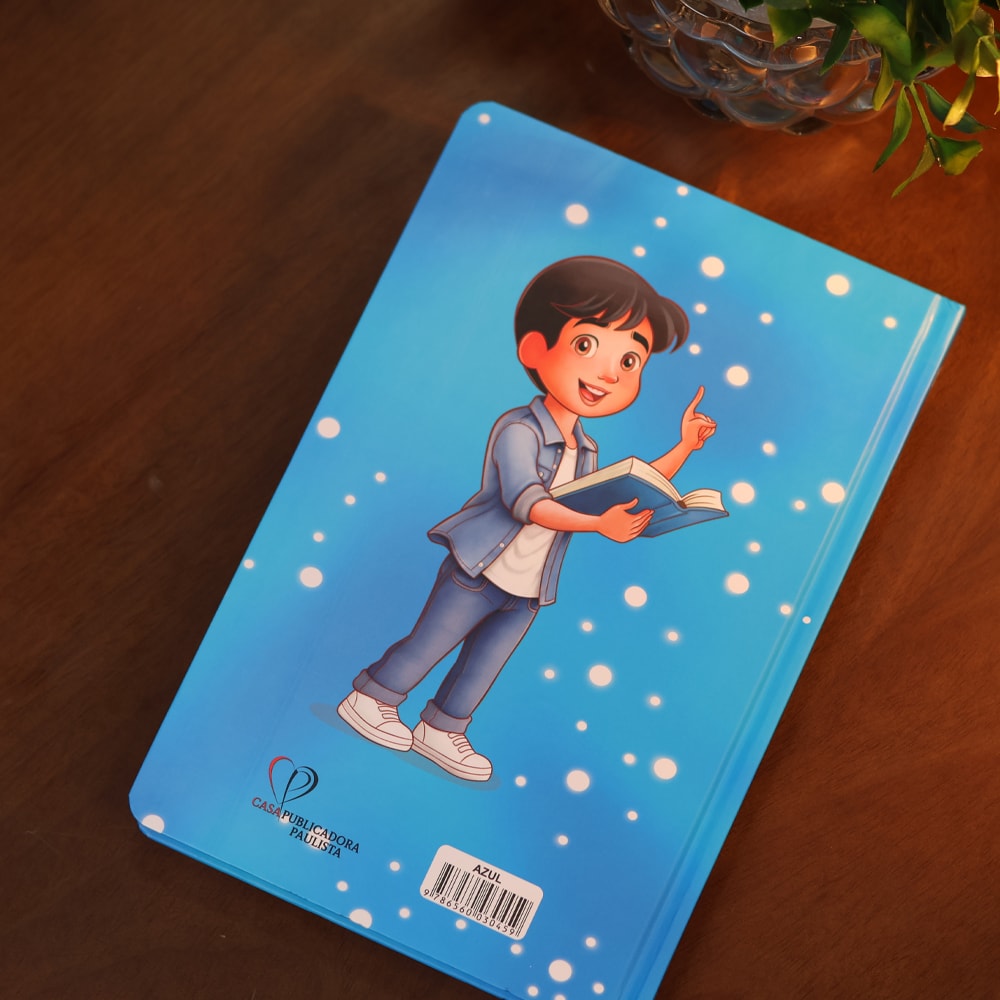 Bíblia dos Meninos Corajosos | NVA | Capa Dura Azul