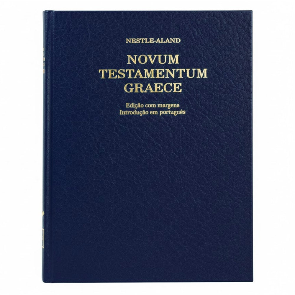 Novum Testamentum Graece | O Novo Testamento em Grego | Capa Dura Azul
