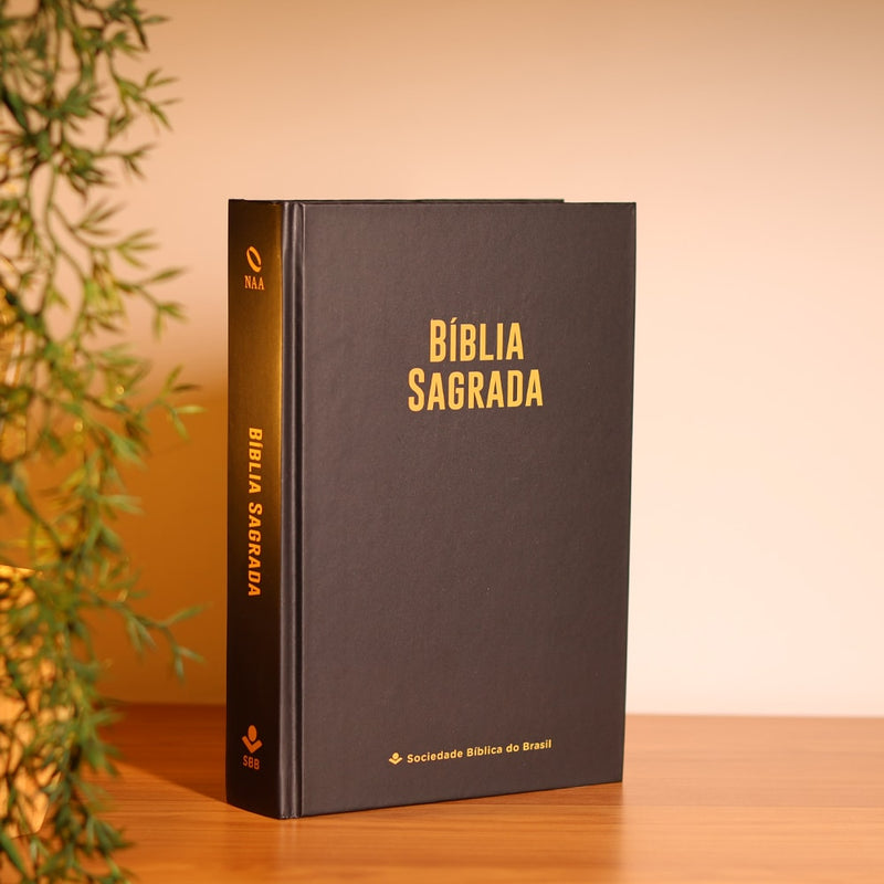 Bíblia Sagrada Semear | NAA | Capa Dura Preta