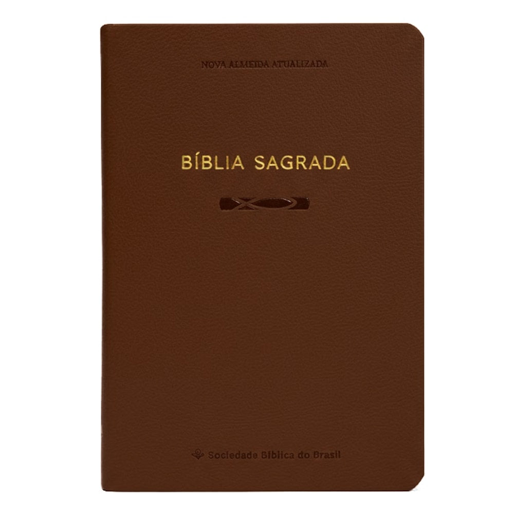 Bíblia Sagrada Slim | NAA | Marrom