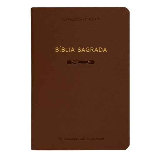 Bíblia Sagrada Slim | NAA | Marrom
