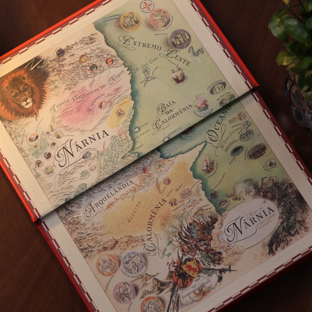 As Crônicas de Nárnia | Edição Comemorativa de 75 Anos| Capa Deluxe Com Jacket | C.S. Lewis