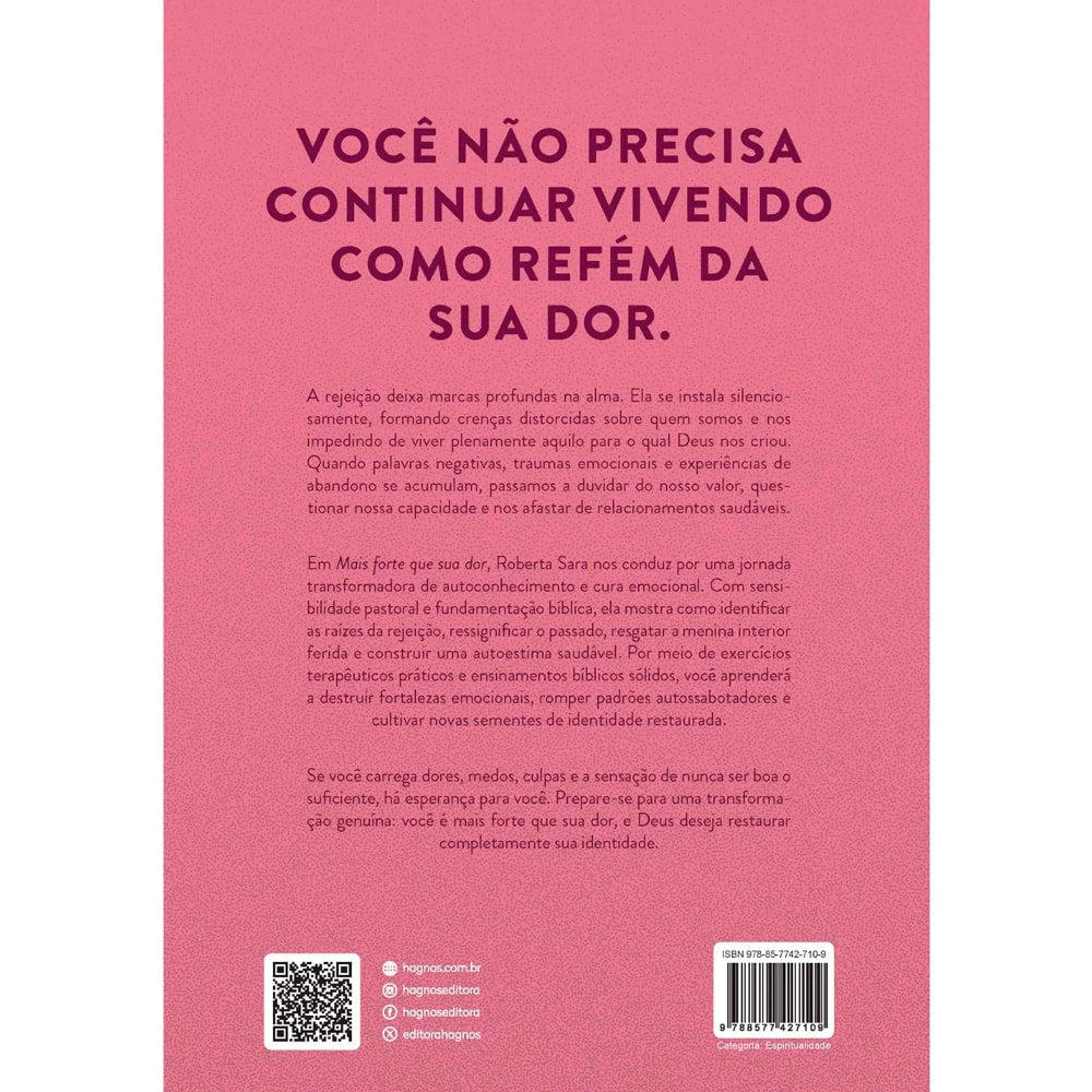 Mais Forte Que Sua Dor | Roberta Sara