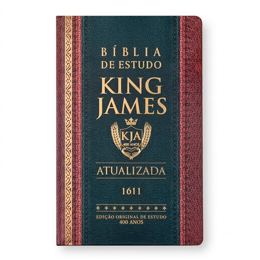 Bíblia de Estudo King James Atualizada | Full Collor | Capa Dura