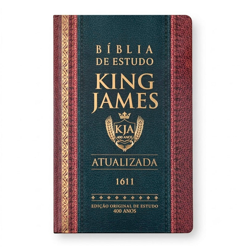 Bíblia de Estudo King James Atualizada | Full Collor | Capa Dura