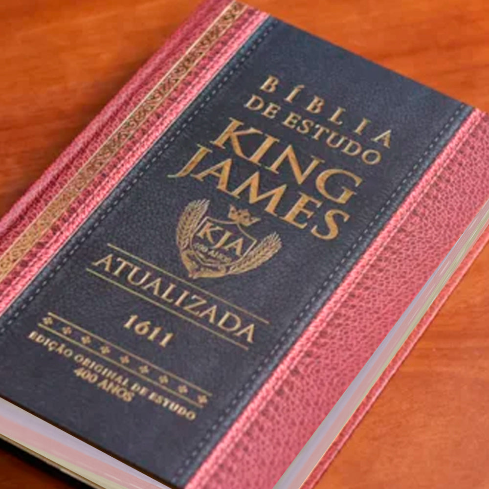 Bíblia de Estudo King James Atualizada | Full Collor | Capa Dura