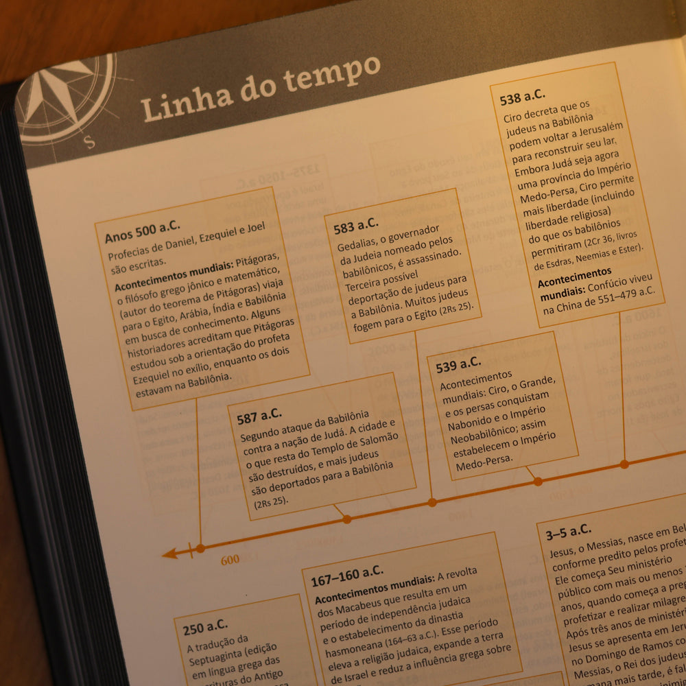 Bíblia Sagrada Com Recursos | NVT | Capa Dura Preta