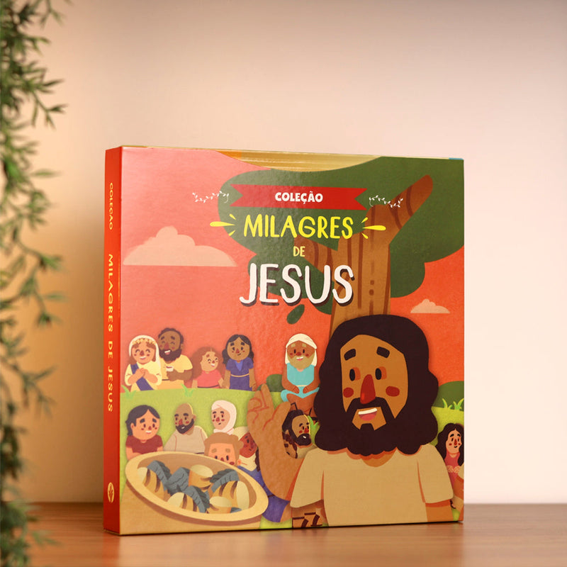 Box Com 4 Livros | Série Milagres de Jesus