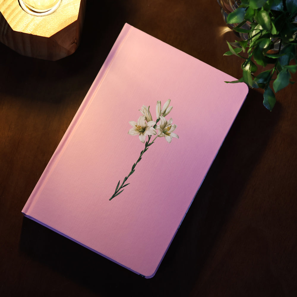 Bíblia Sagrada Lírios | NVI | Letra Maior | Capa Dura Rosa
