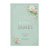 Bíblia de Estudo King James 1611 | KJA 400 Anos| Full Collor | Capa Dura Verde Floral