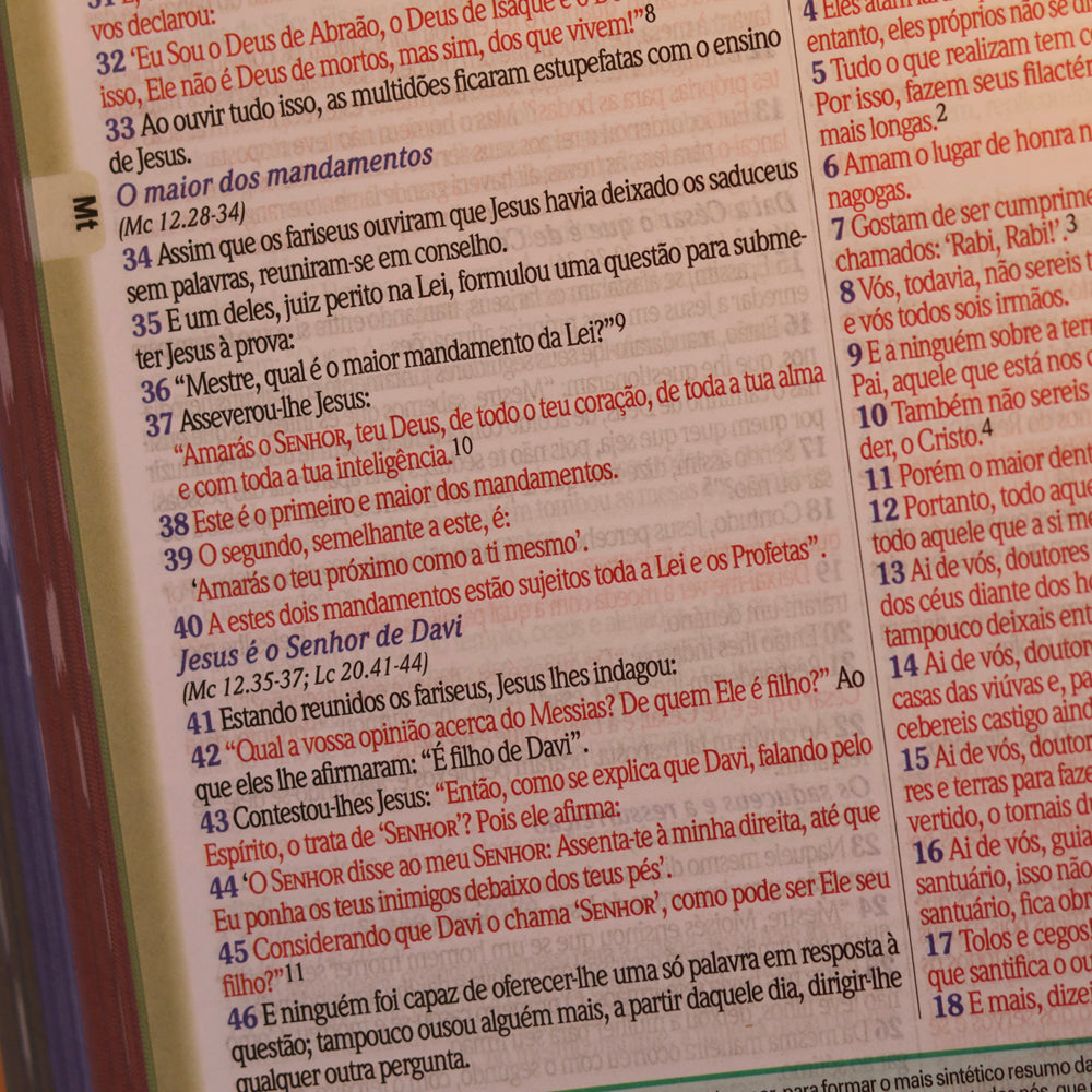 Bíblia de Estudo King James 1611 | KJA 400 Anos | Full Collor | Capa Dura Marrom Cruz